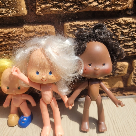 1979 & 1980 6 Doll Lot Strawberry Shortcake Dolls No Clothes American Greetings - Picture 4 of 9